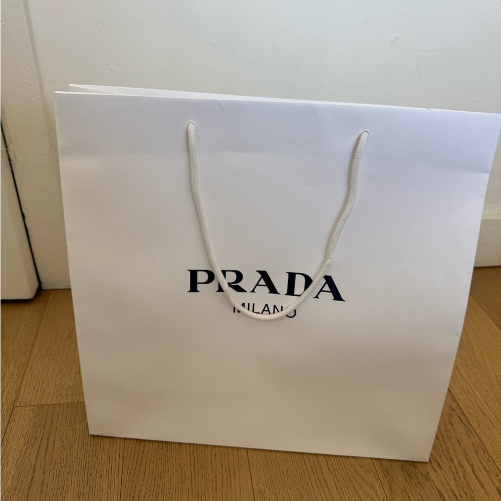 Prada shopping/gift bag